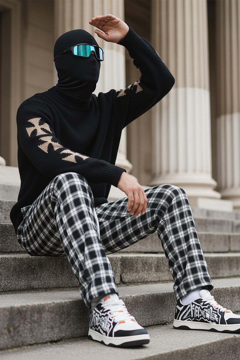 Knit noir - y2k streetwear