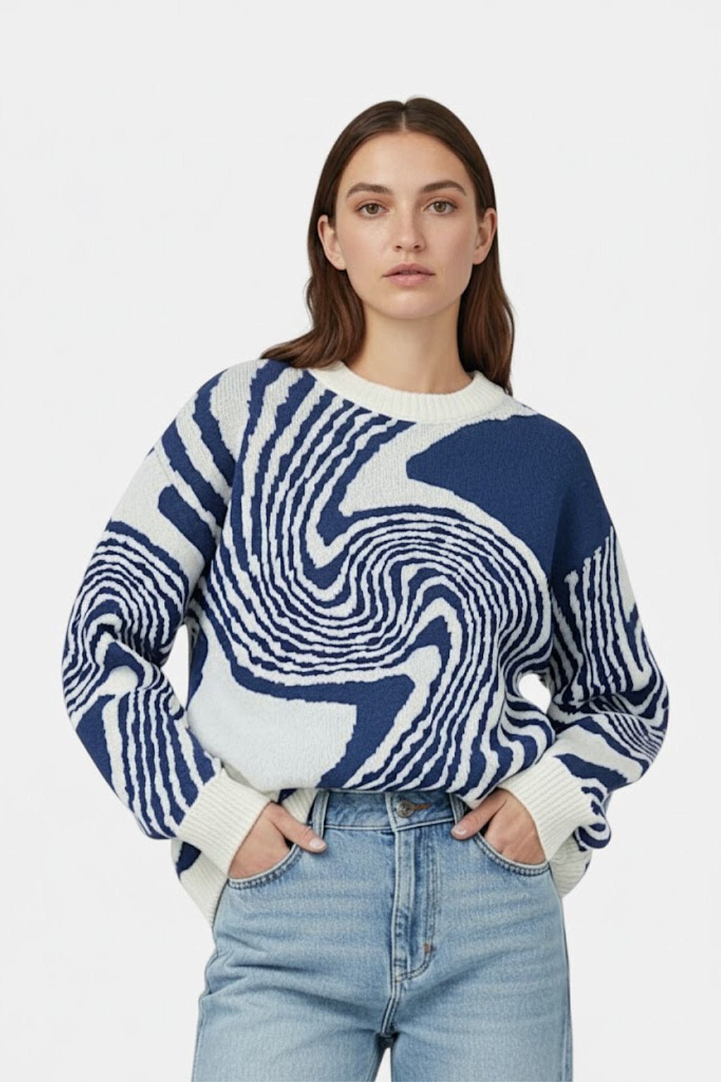 Knit Rayure - y2k streetwear