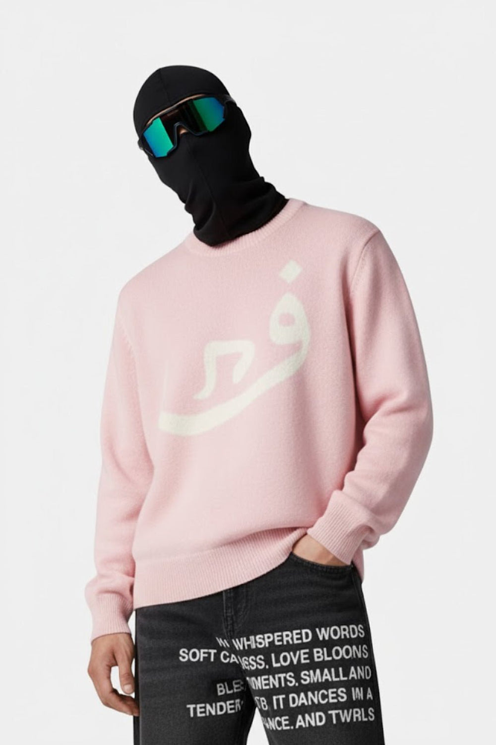 Sweat Homme UHouse - Coupe Fit - Style Délavé Y2K - Tissu Respirant - Sweatshirt Sans Capuche - Pour Streetwear Et Look Casual