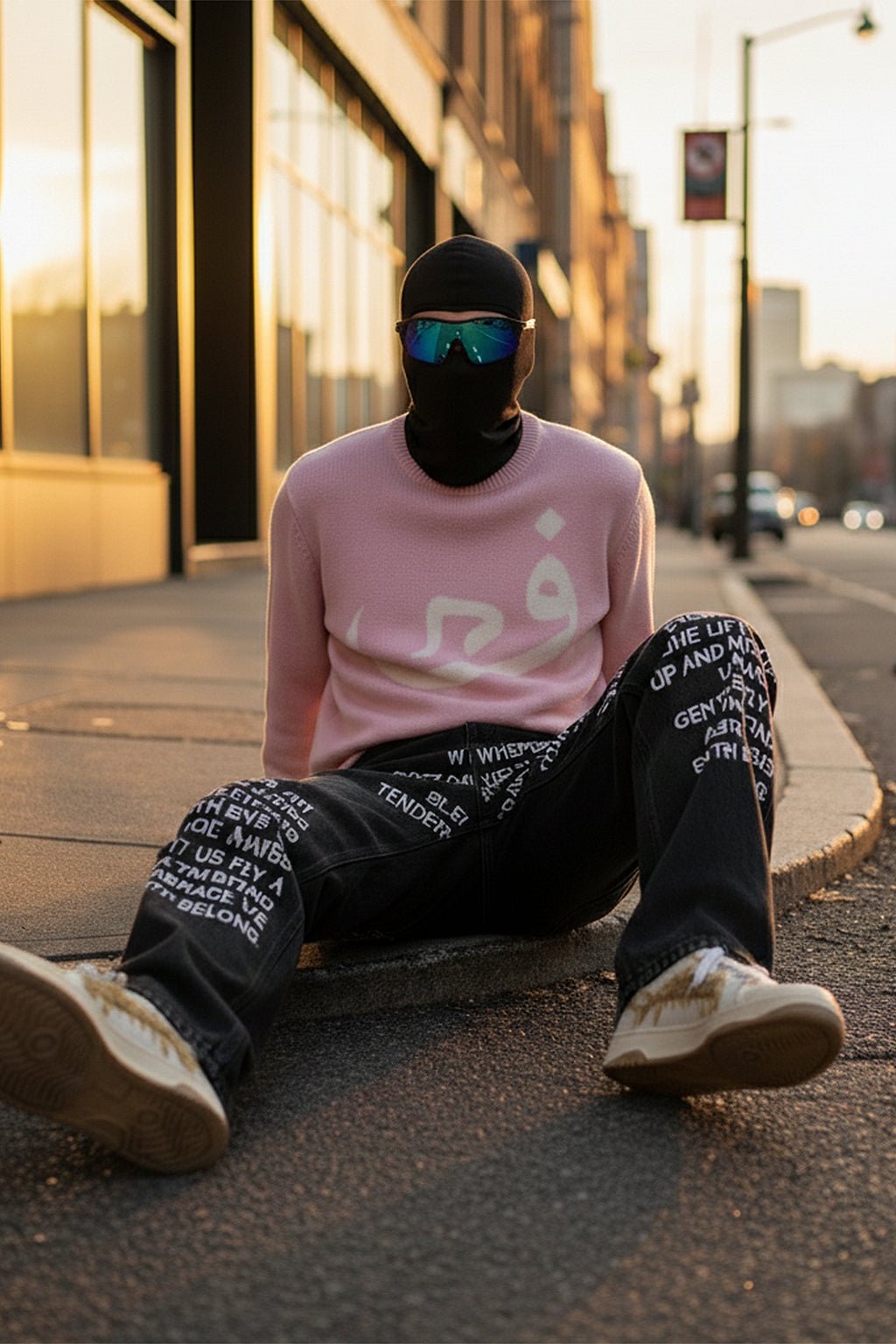 Knit rose - y2k streetwear