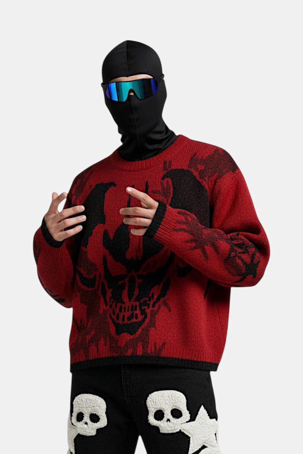 Knit rouge - y2k streetwear