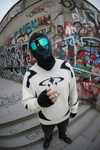 Knit sweater Y2K - y2k streetwear