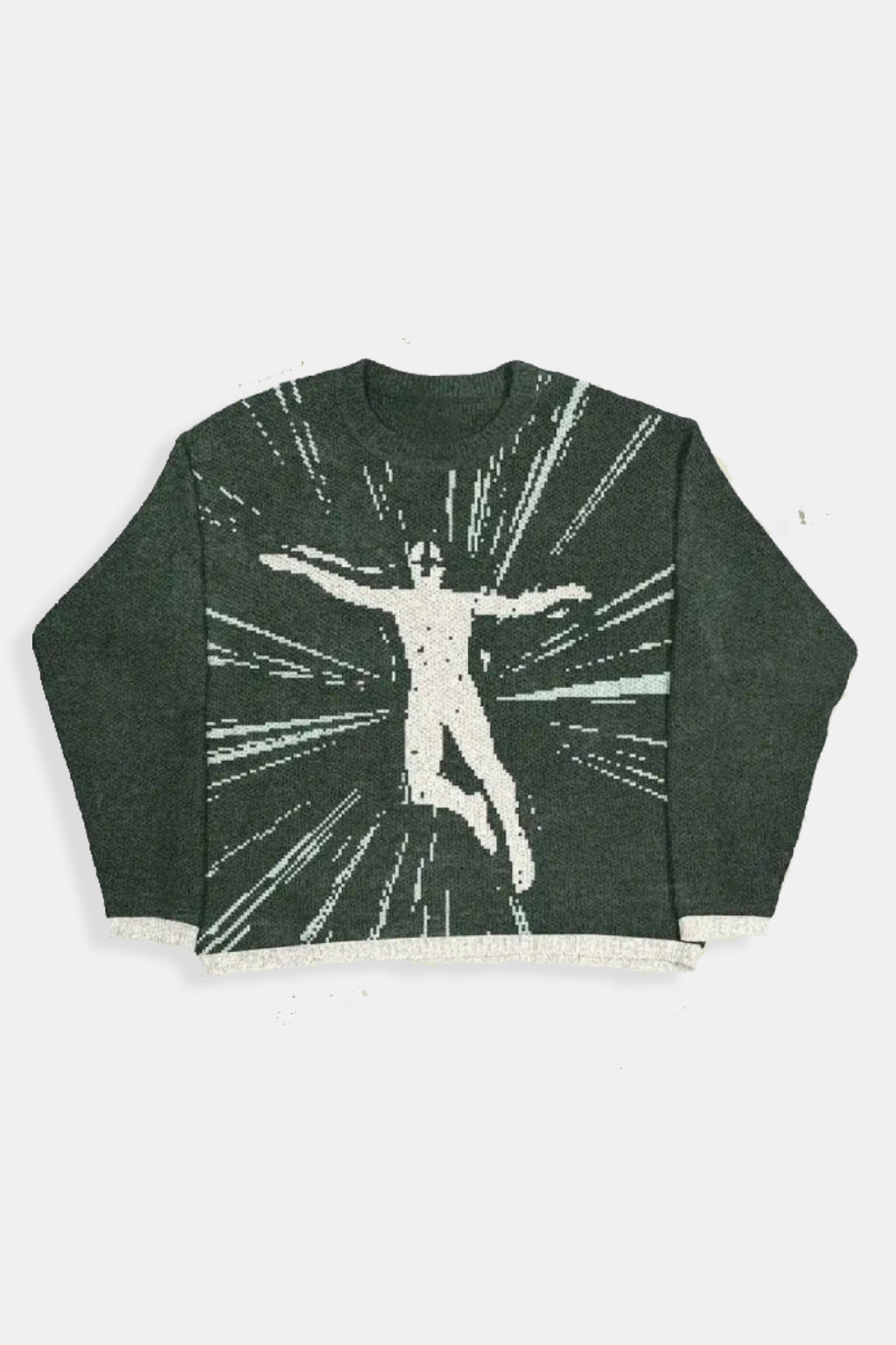 Knit vert - y2k streetwear