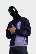 Knit violet - y2k streetwear