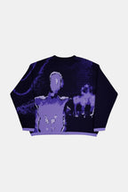 Knit violet - y2k streetwear