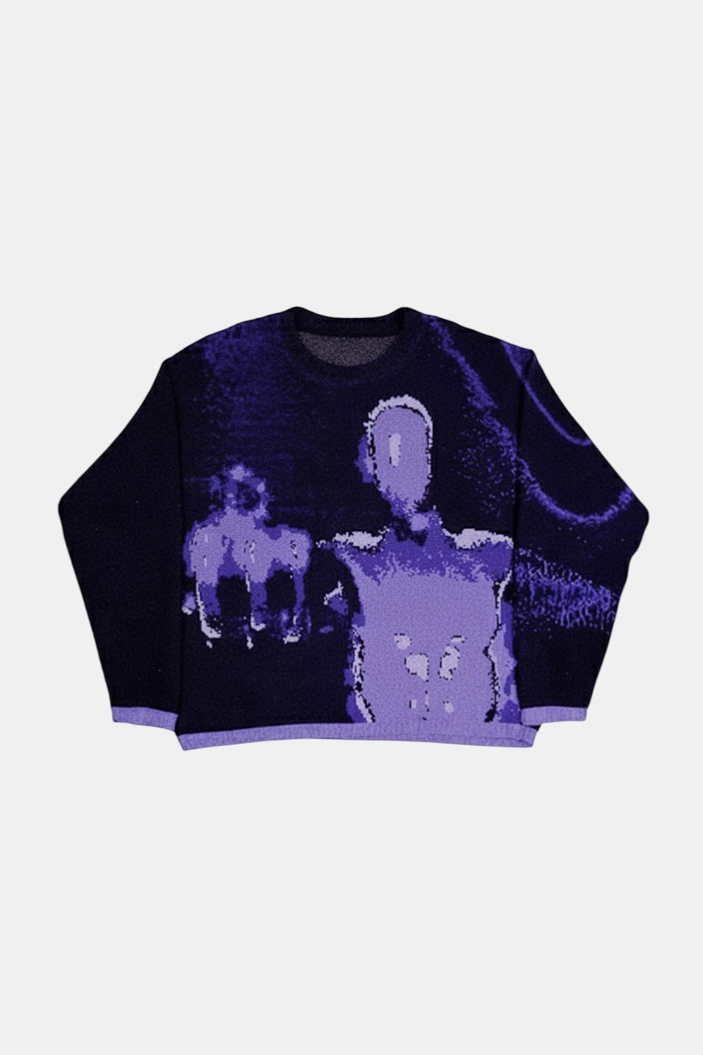 Knit violet - y2k streetwear