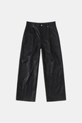 Leather baggy - y2k streetwear