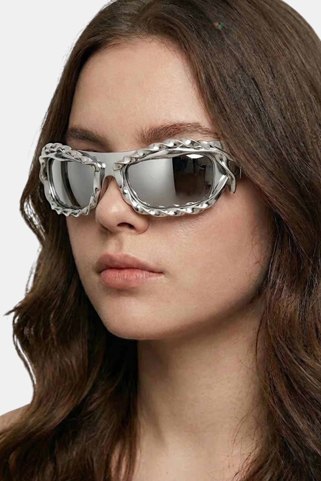 Lunette chrome - y2k streetwear