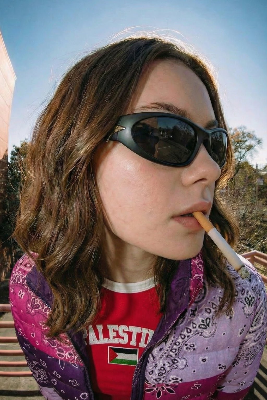 Lunette de soleil streetwear - y2k streetwear