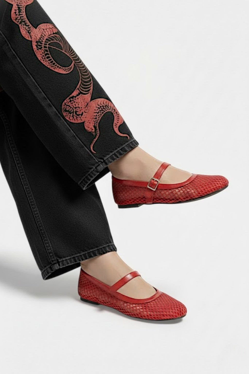 Mary jane transparente - y2k streetwear