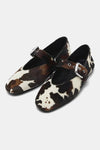 Mary Jane cowhide