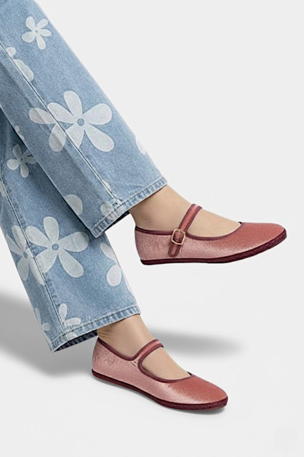 Mary jane velours - y2k streetwear