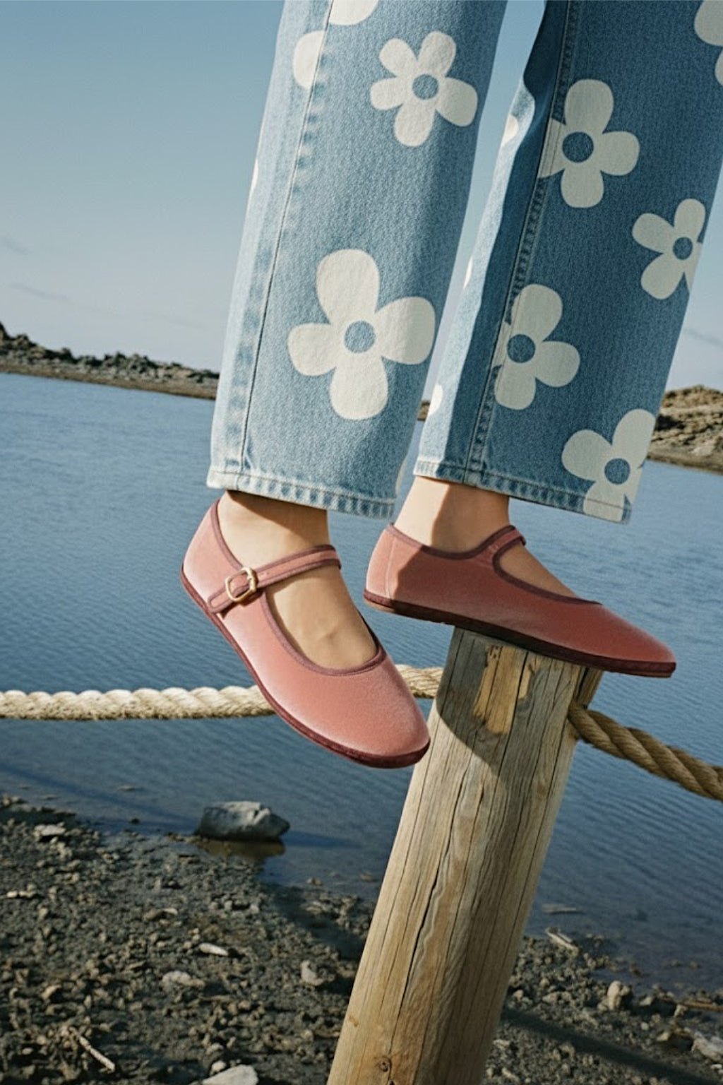 Mary jane velours - y2k streetwear