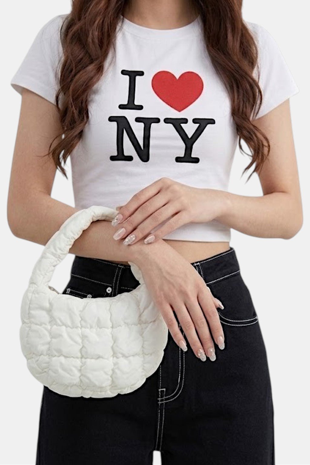 Mini sac matelassé - y2k streetwear