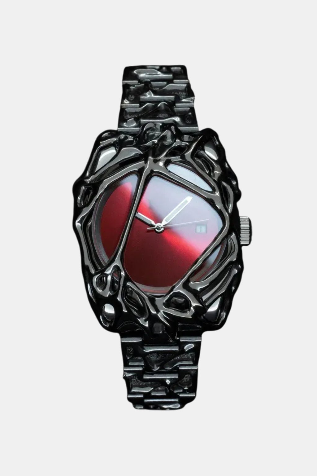 Montre chrome - y2k streetwear