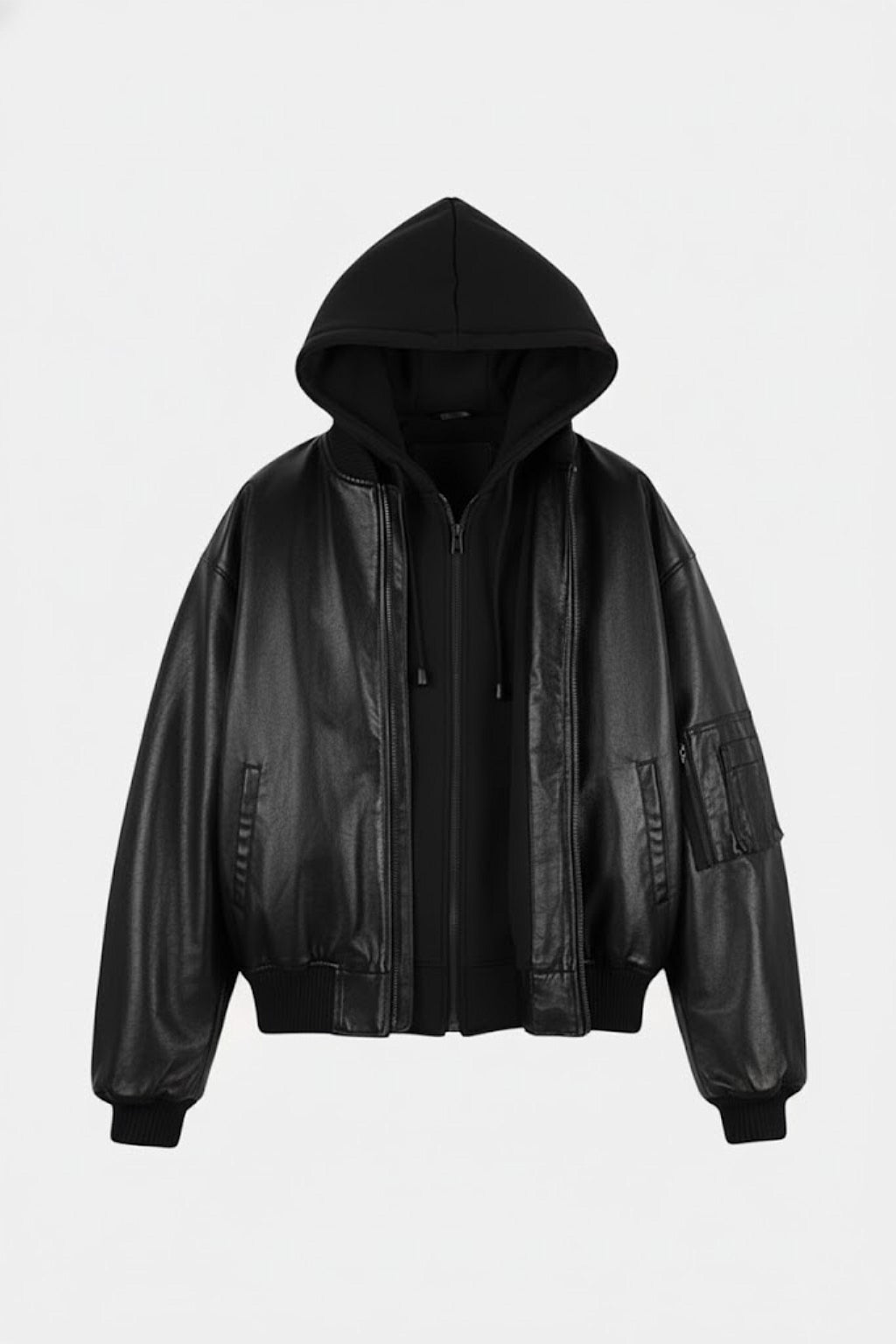 Opium leather jacket - y2k streetwear