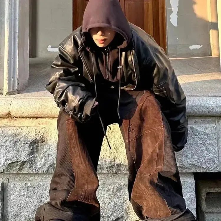 Opium leather jacket | Y2K Streetwear | y2k streetwear