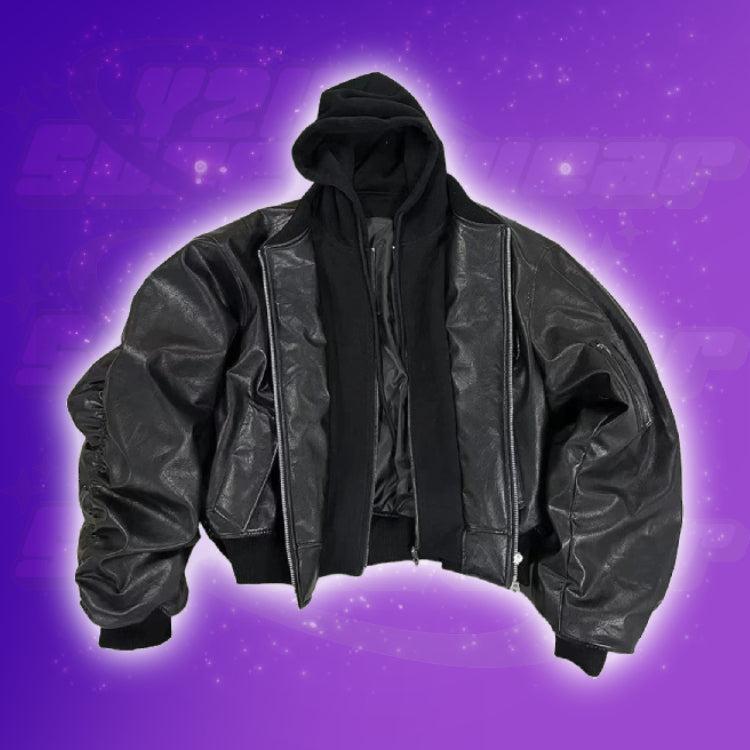 Opium leather jacket | Y2K Streetwear | y2k streetwear