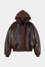 Opium leather jacket - y2k streetwear