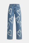 Pantalon coeur - y2k streetwear