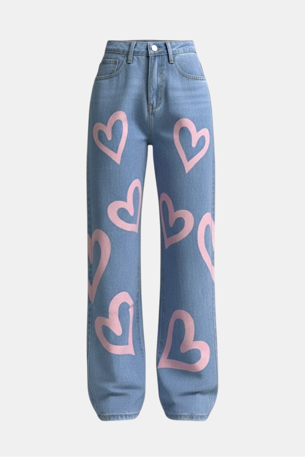 Pantalon coeur - y2k streetwear