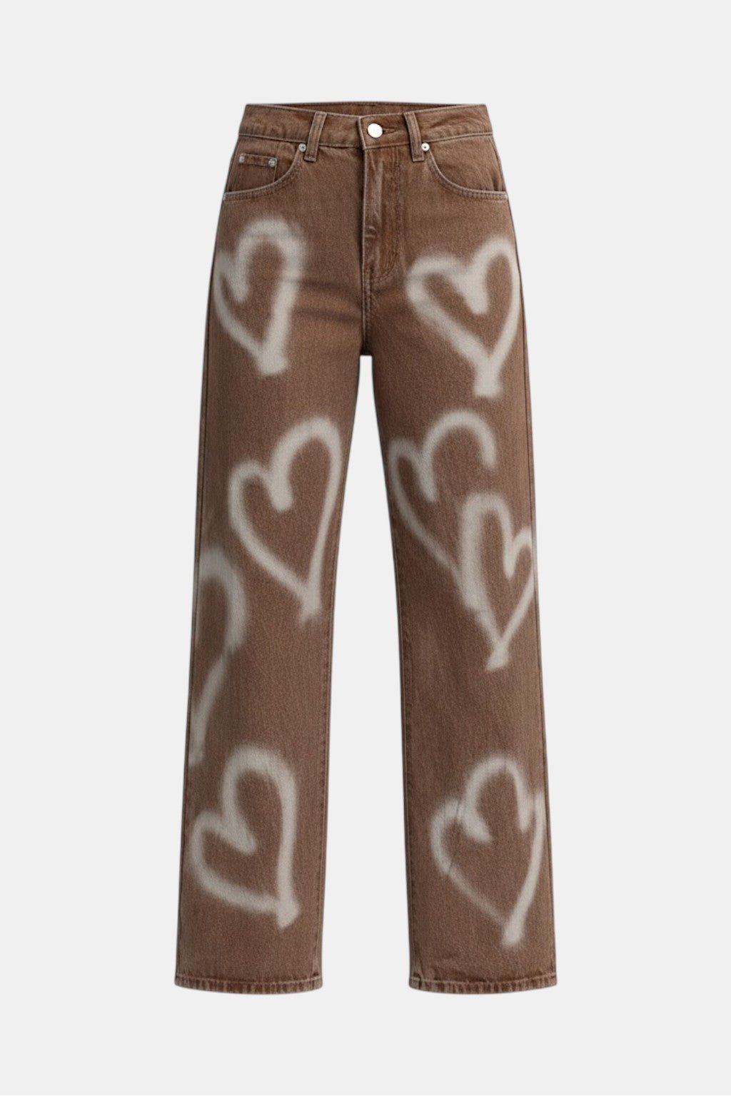 Pantalon coeur - y2k streetwear