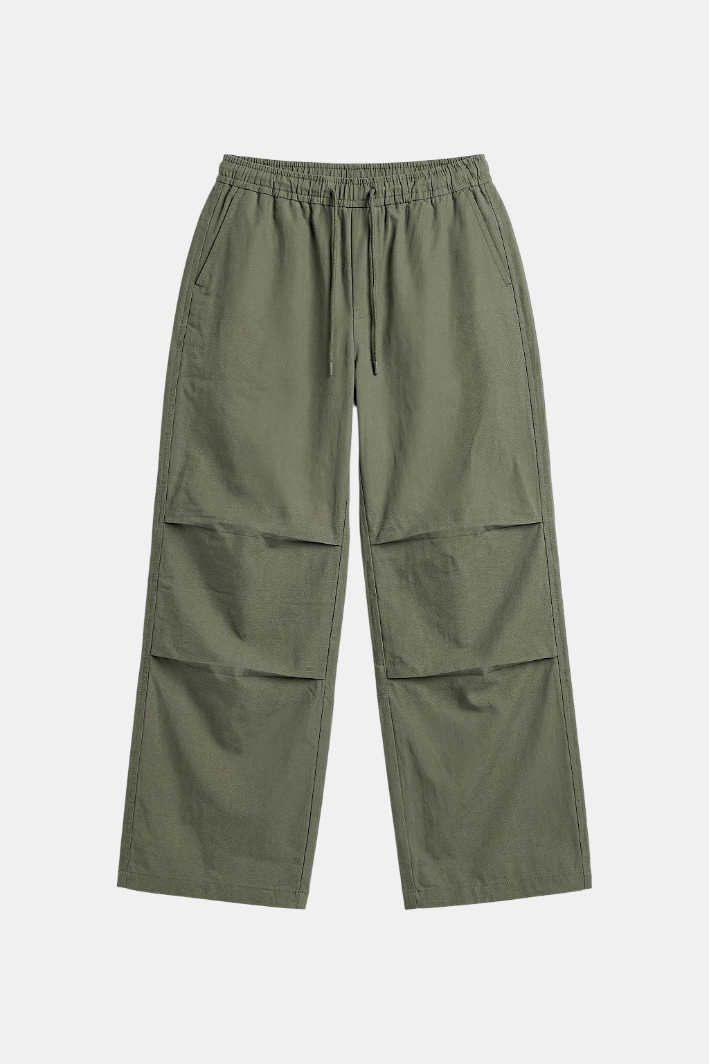 Pantalon parachute kaki - y2k streetwear