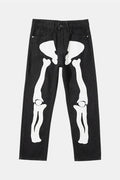 Pantalon squelette - y2k streetwear
