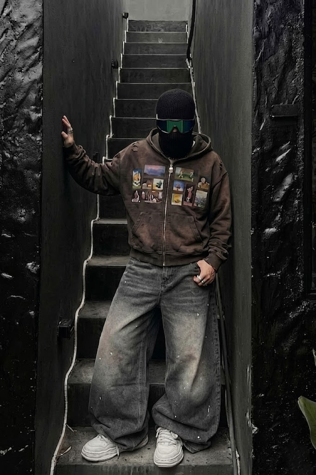 Pixel hoodie - y2k streetwear