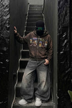 Pixel hoodie - y2k streetwear