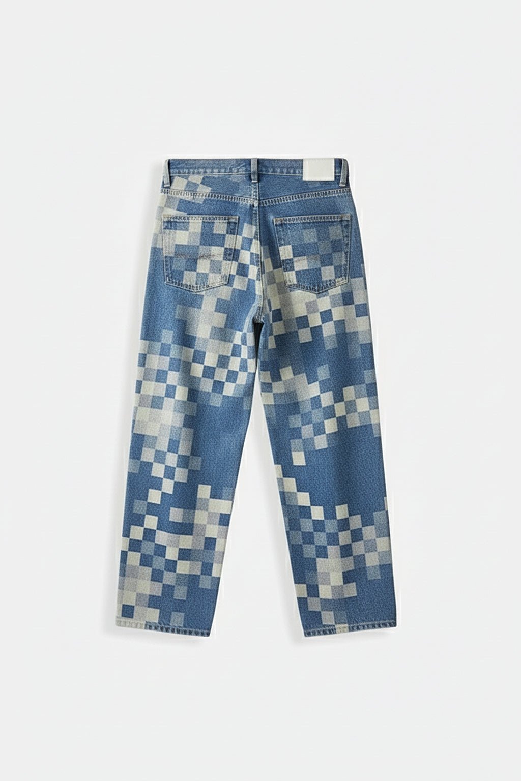 Pixel jean - y2k streetwear