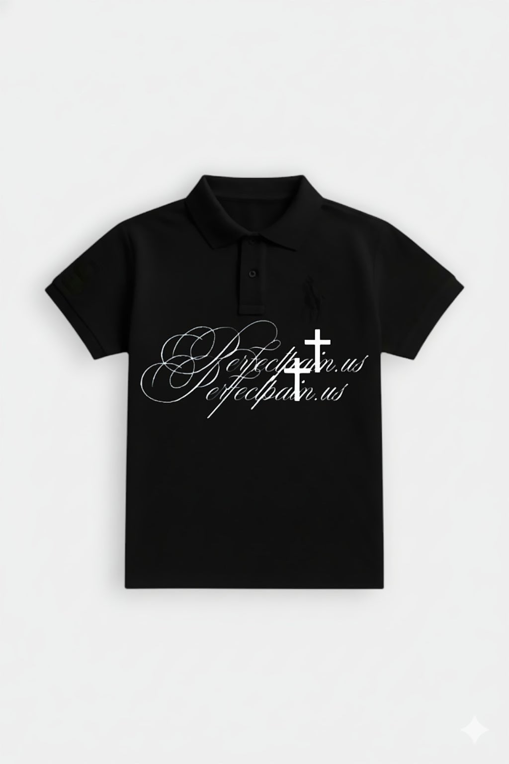 Polo calligraphie - y2k streetwear