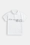 Polo calligraphie - y2k streetwear