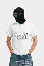 Polo calligraphie - y2k streetwear