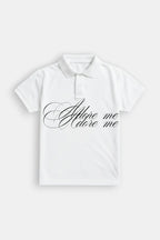 Polo calligraphie - y2k streetwear