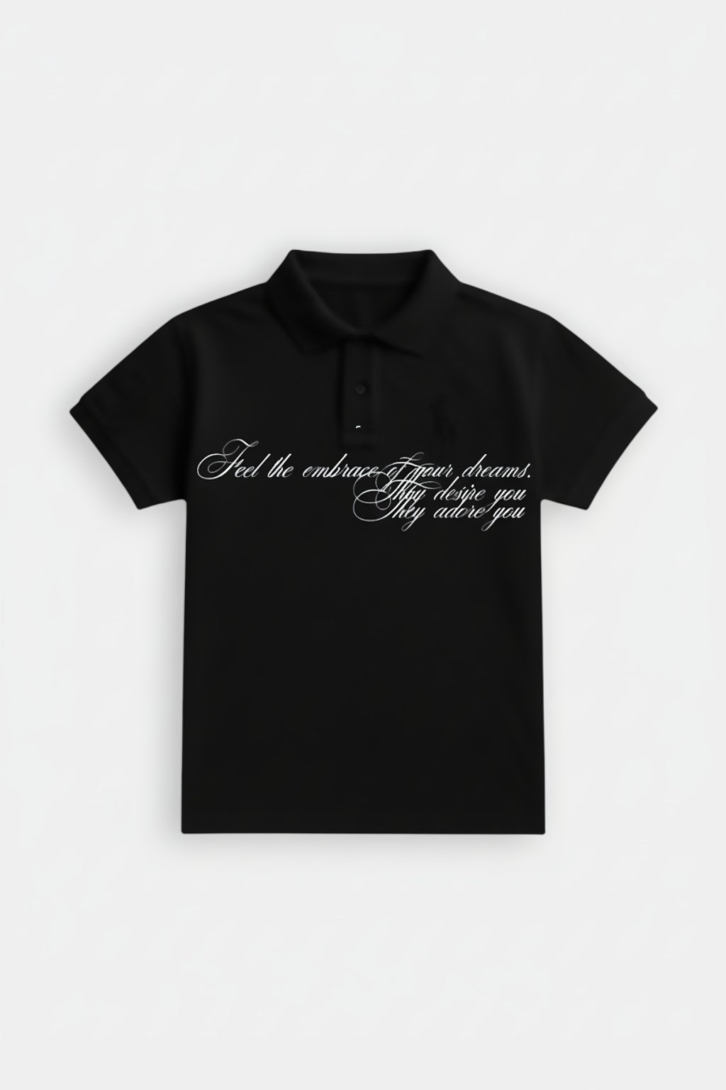 Polo calligraphie - y2k streetwear