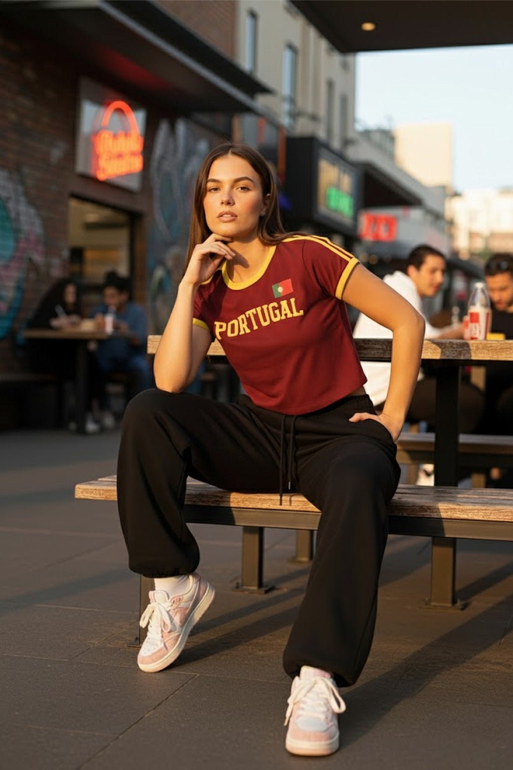 Portugal Crop top - y2k streetwear