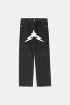 Printed jeans - y2k streetwear