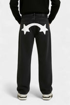 Printed jeans - y2k streetwear