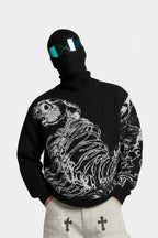 Pull squelette Y2K - y2k streetwear