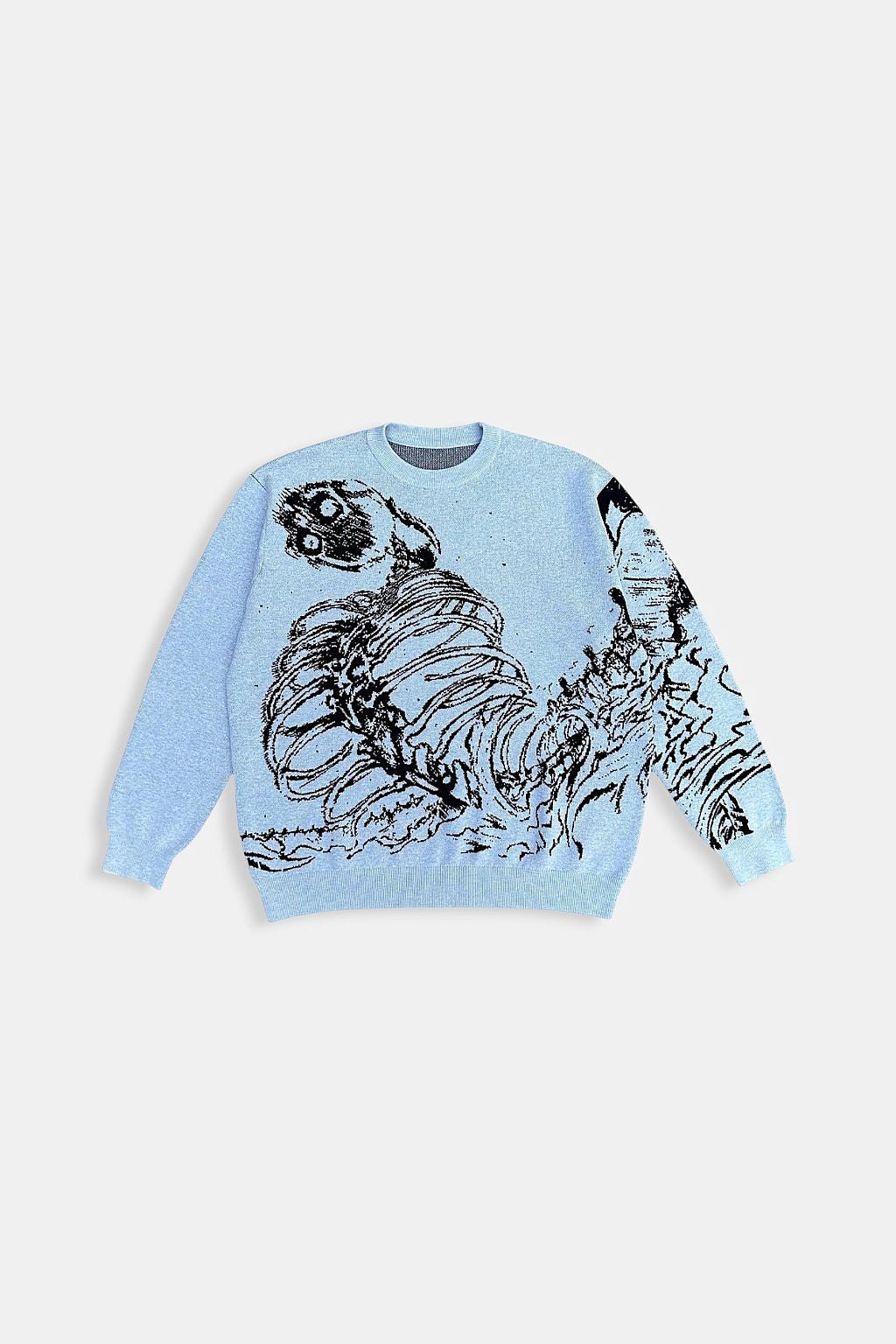 Pull squelette Y2K - y2k streetwear