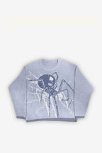 Pull toile d'araignée - y2k streetwear