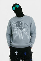 Pull toile d'araignée - y2k streetwear