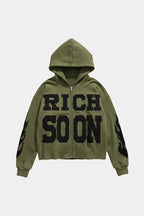 Rich Soon Hoodie - y2k streetwear