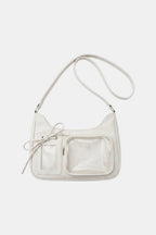 Sac a main empiecement transparent - y2k streetwear