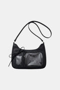 Sac a main empiecement transparent - y2k streetwear