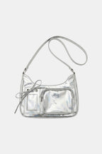 Sac a main empiecement transparent - y2k streetwear