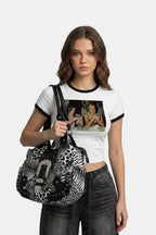 Sac léopard - y2k streetwear