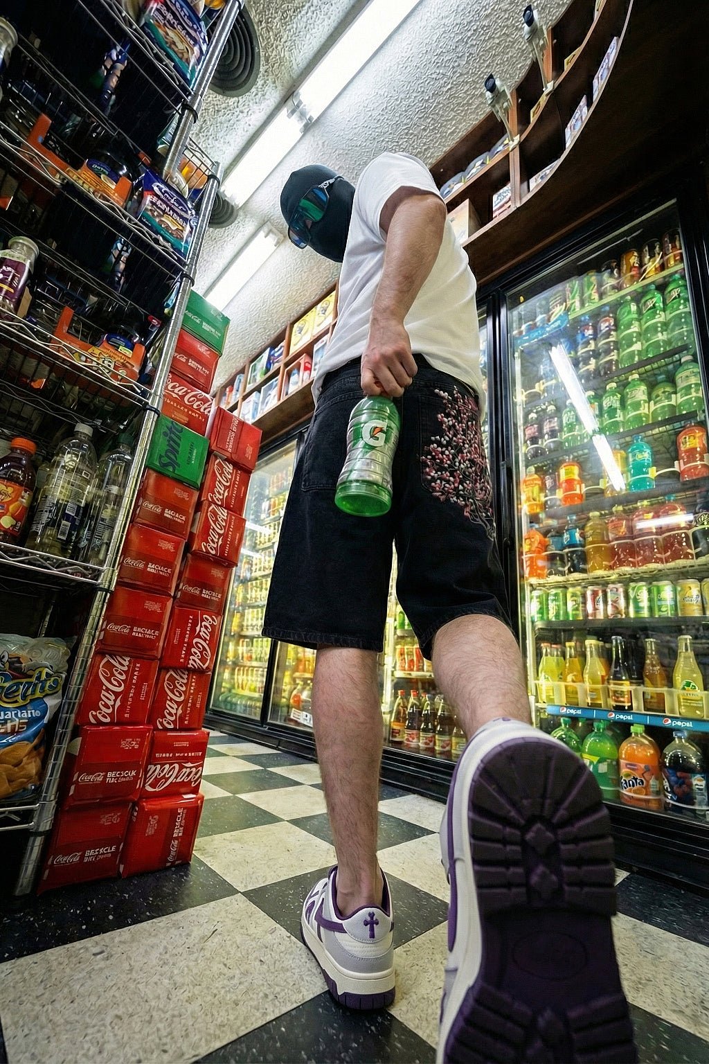 Short cherry blossom - y2k streetwear