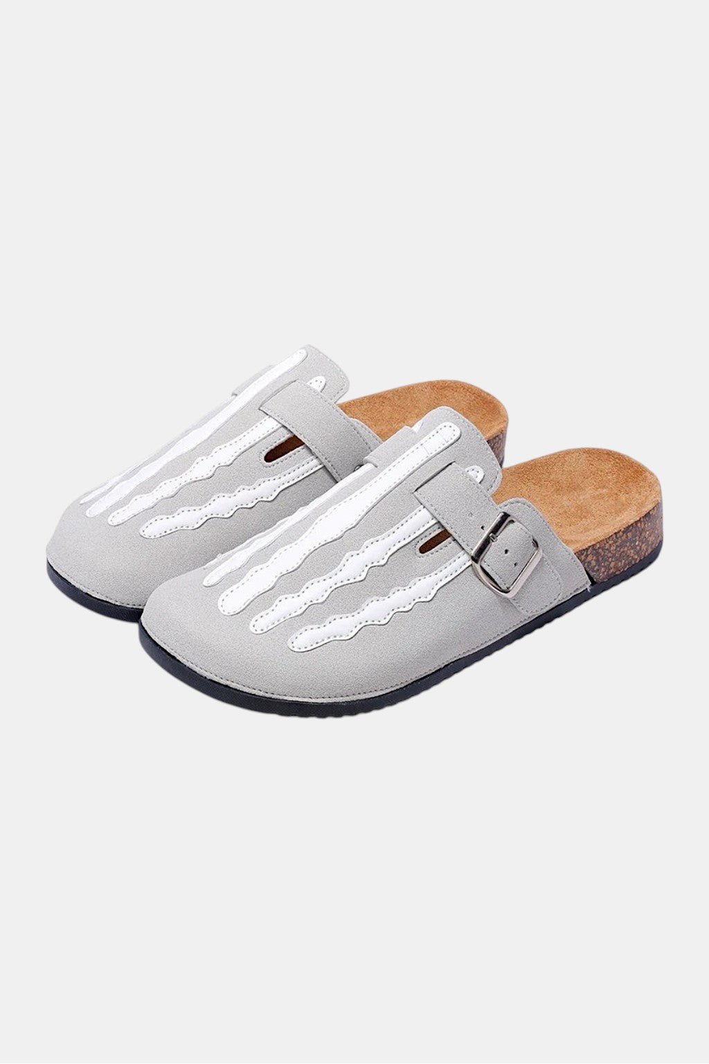 Skeleton clogs - y2k streetwear